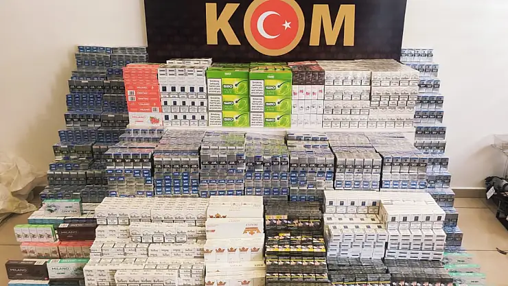 Konya'da kaçakçılık operasyonu: 3 gözaltı