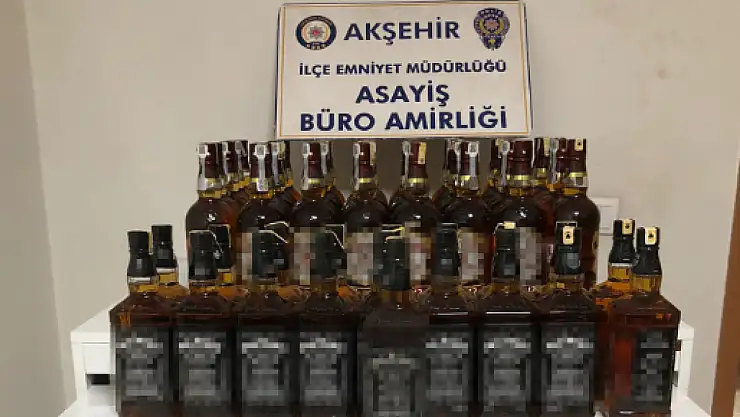 Konya'da kaçakçılık operasyonu: Polis suçüstü yakaladı