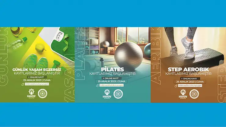 Konya'da kadınlar bu kursla stres atıp enerji depolayacaklar! Son gün 5 Ocak Cuma!