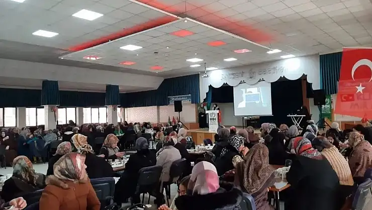 Konya'da kadınlar Gazze için bir araya geldi!