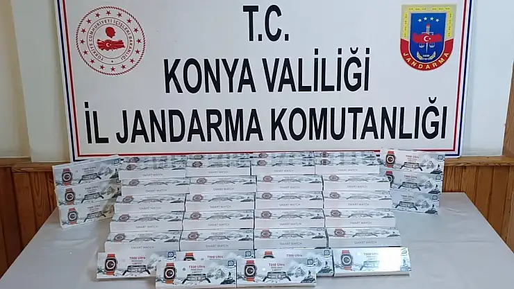 Konya'da kargo operasyonu: Kaçak ürün ele geçirildi!