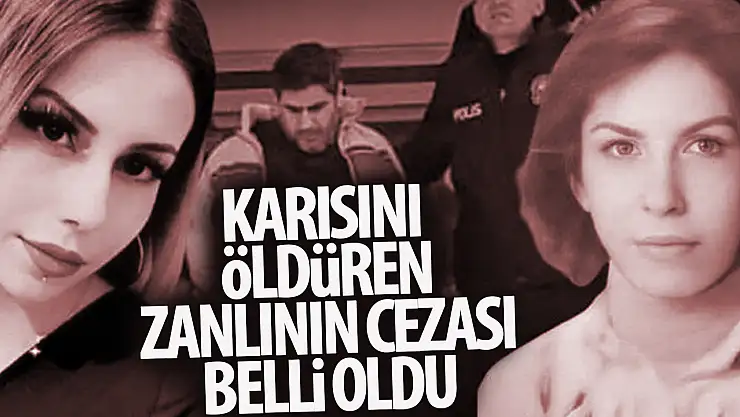 Konya'da karısını bıçakla öldüren sanığın cezası belli oldu!