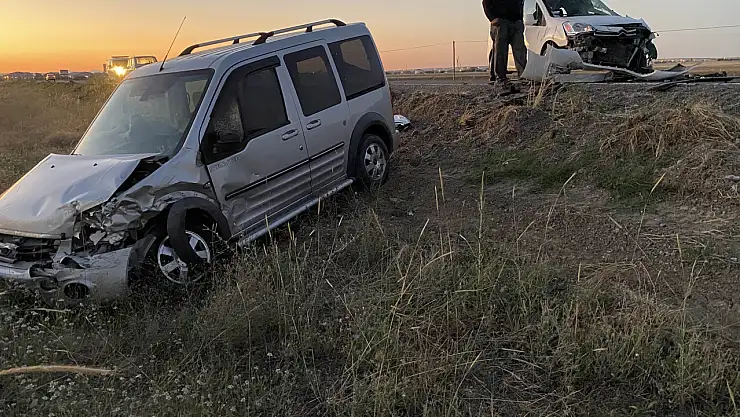 Konya'da kaza 3 kişi yaralandı