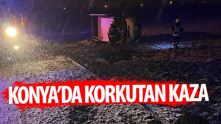 Konya'da kaza: 3 yaralı