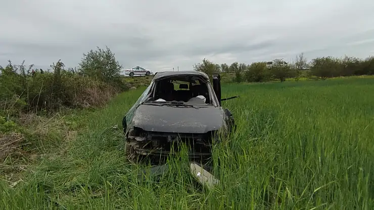 Konya'da kaza! Otomobil takla attı! Sürücüsü hayatını kaybetti!