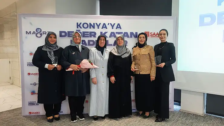 Konya'da 'Konyaya Değer Katan Kadınlar' programı düzenlendi