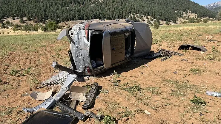 Konya'da korkutan kaza: 2 yaralı!
