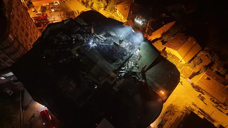 Konya'da korkutan yangın! Ekipler harekete geçti...