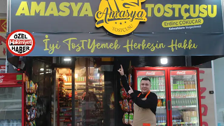 Konya'da Lezzet Tutkunlarının Gözdesi Amasya Tostçusu