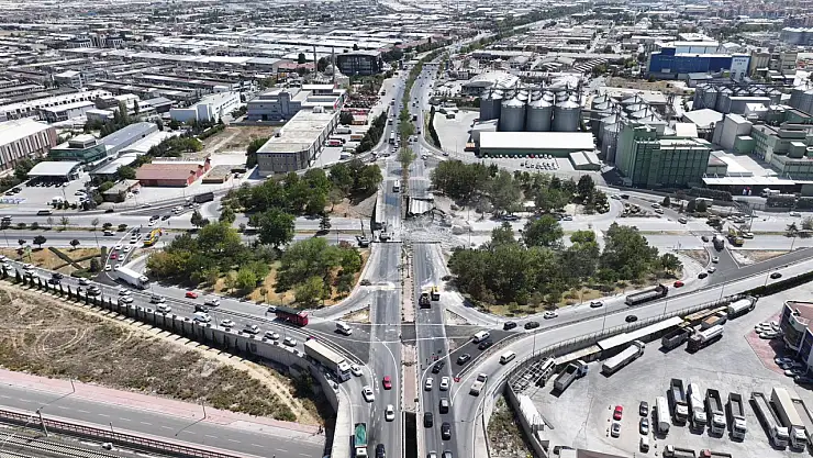 Konya'da Marangozlar Köprülü Kavşağı yenileniyor