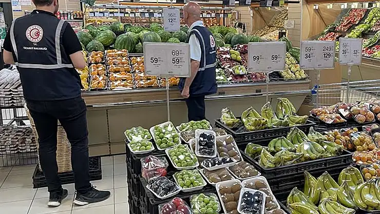 Konya'da marketlerde denetim yapıldı!