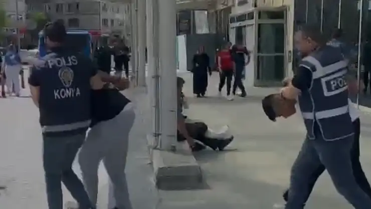 Konya'da masaj salonu fuhuş salonu çıktı!