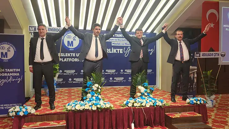 Konya'da Meslekte Uyum Platformu, olağanüstü seçim için bir araya geldi