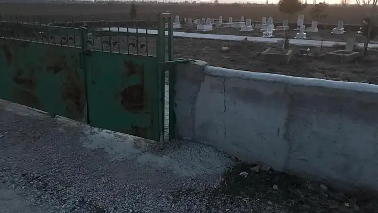 Konya'da mezarlıkta kadın cesedi bulundu