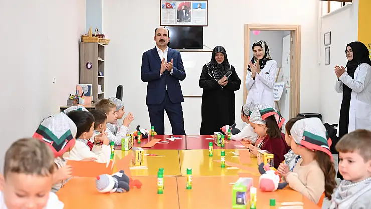 Konya'da minik yüreklerden büyük duyarlılık