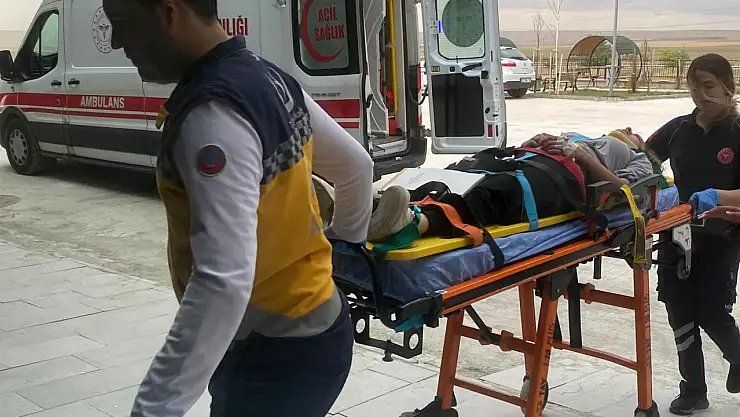 Konya'da motosiklet kazası: 2 yaralı