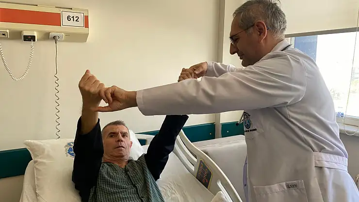 Konya'da mucizevi tedavi: Felç geçiren hasta özel tedaviyle iyileşti