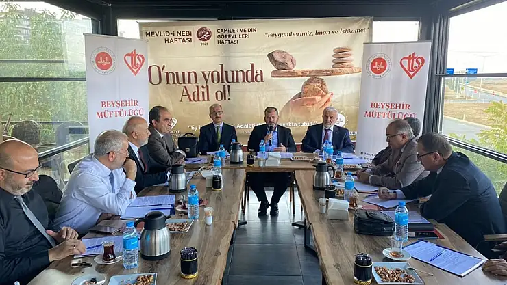 Konya'da müftüler bir araya geldi!