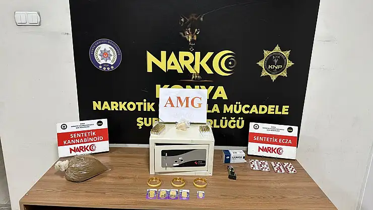 Konya'da narkotik polisi adeta bayram temizliği yapıyor