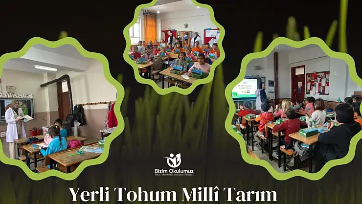 Konya'da öğrenciler tarımı yakından tanıdı!