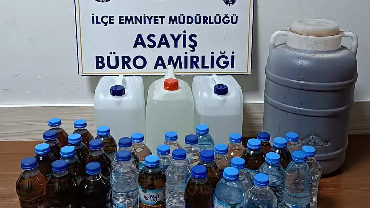 Konya'da operasyon: Sahte içkiden bir kişi tutuklandı!