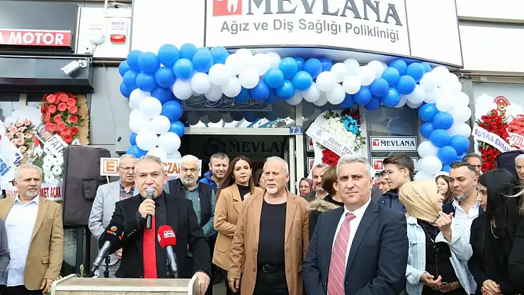 Konya'da Özel Mevlana Ağız ve Diş Sağlığı Merkezi hizmete açıldı!