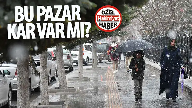 Konya'da Pazar günü hava nasıl olacak, yağış bekleniyor mu?
