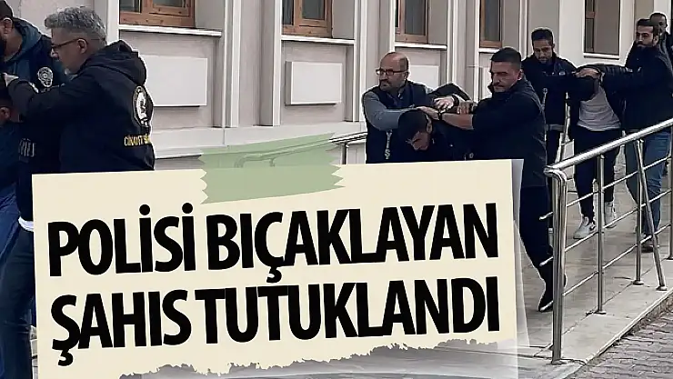 Konya'da polisi bıçakla yaralayan zanlı tutuklandı