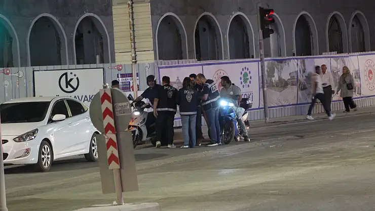 Konya'da polisten eş zamanlı güvenlik uygulaması