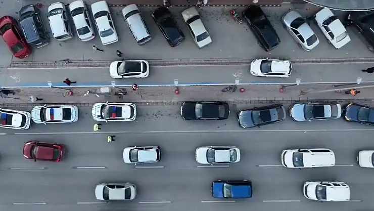 Konya'da Ramazan boyunca hava destekli trafik denetimi başladı
