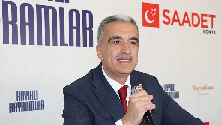 Konya'da Saadet Partisi'nden Filistin ve gençlik mesajı