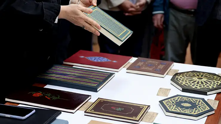 Konya'da sabır ve el emeği ürünler sergilendi!