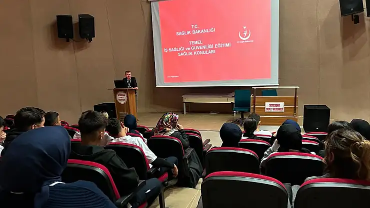 Konya'da sağlıkçılara iş sağlığı ve güvenliği eğitimi verildi