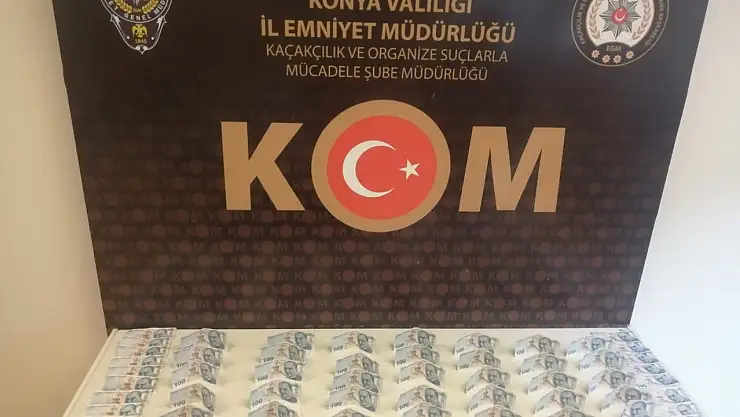 Konya'da sahte para dolandırıcılığı: 2 gözaltı