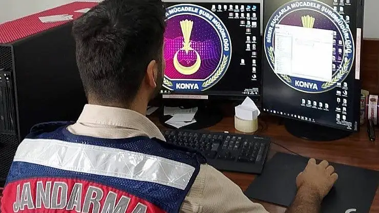 Konya'da sanal operasyon! 2 bin 920 hesap hakkında işlem