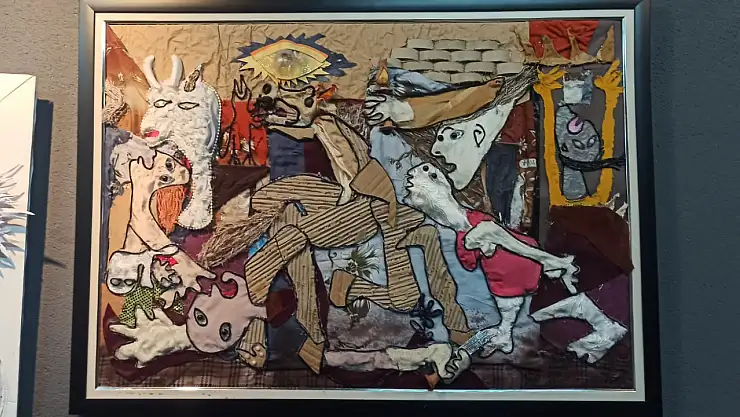 Konya'da 'SanAtık' sergisiyle çevre kirliliğine dikkat çekildi