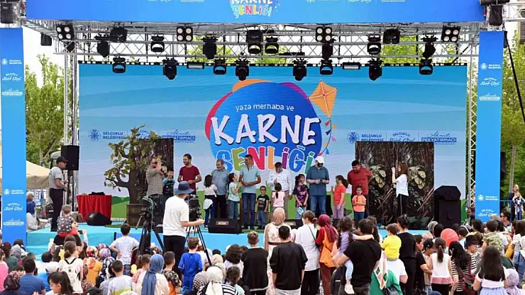 Konya'da Selçuklu belediyesi yine çocukları unutmadı