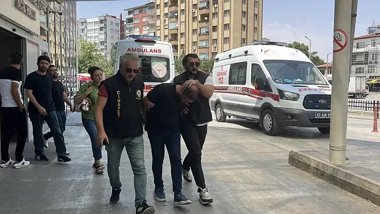 Konya'da sessiz ol uyarısına kurşunla karşılık verdi