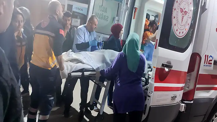 Konya'da sobayı yakmaya çalışan çocuğun yüzüne alevler sıçradı