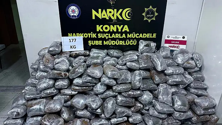 Konya'da soğan yüklü tırdan uyuşturucu çıktı!