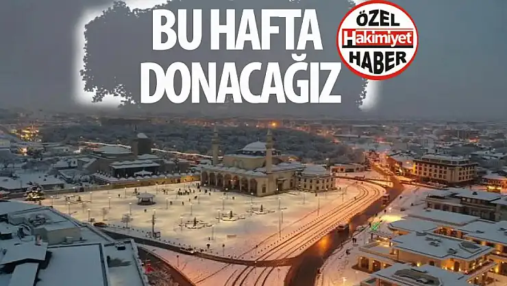 Konya'da soğuk ve yağışlı hava bekleniyor! Kar yağacak mı, hangi gün yağmurlu, Konya'da hafta boyu hava durumu nasıl olacak?