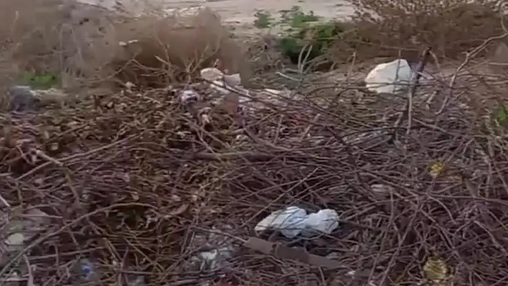 Konya'da sokakları çöplüğe çevirdiler