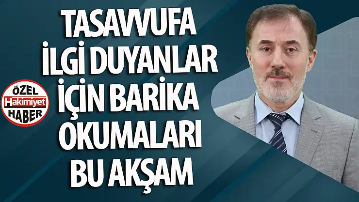 Konya'da Tasavvufî Etkinlik: