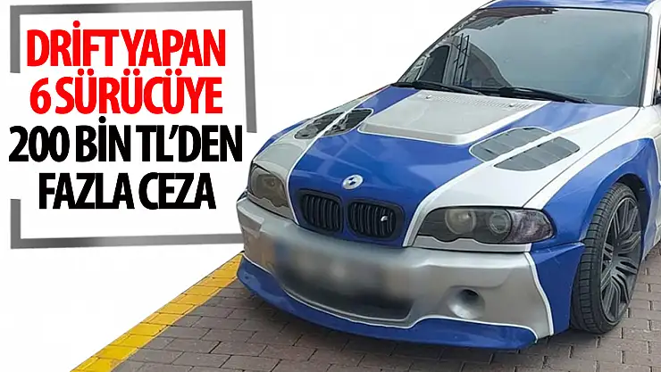 Konya'da trafik canavarlarına 200 bin TL'den fazla ceza kesildi!