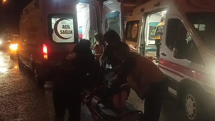 Konya'da trafik kazası: 2 kişi yaralandı
