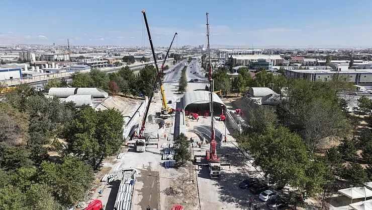 Konya'da trafik sıkışıklığına son: 'Türkiye'de ilk kez denenen bir yapı'