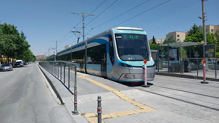 Konya'da tramvay seferlerine dikkat! Hat bakımı 1 ay sürecek