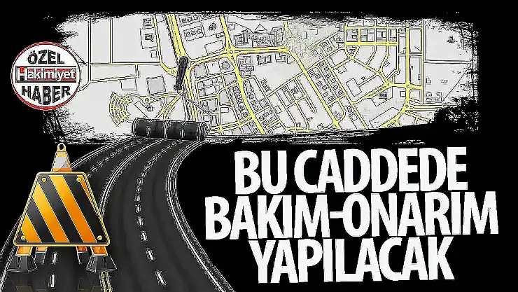 Konya'da Ünen Caddesi'nde 18 Mayıs'ta Yol Kapatılacak