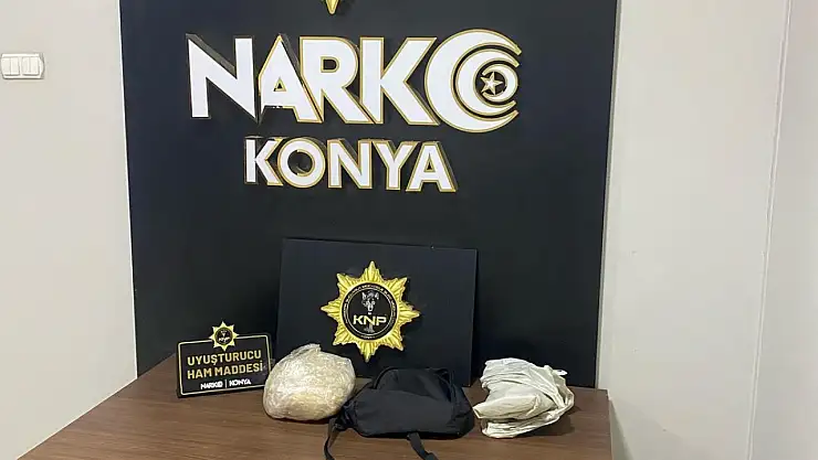 Konya'da uyuşturucu operasyonu: Ele geçirilen maddenin miktarı 'pes' dedirtti