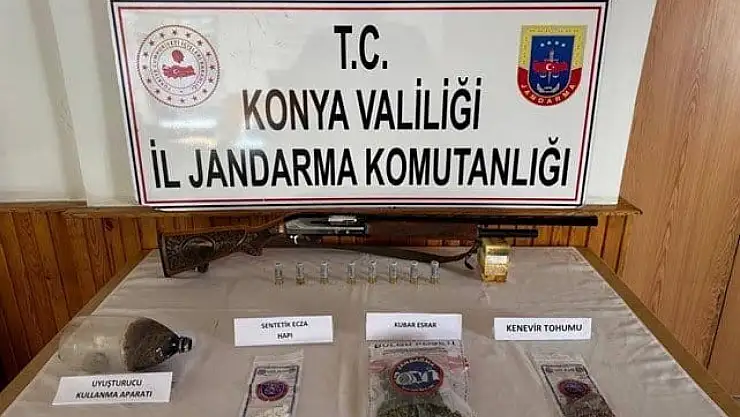 Konya'da uyuşturucu operasyonu: Bir kişi tutuklandı!